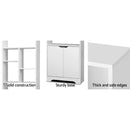 Artiss Bookshelf with Cabinet - GINA White - RnR Galore