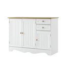 Artiss Buffet Sideboard 3 Doors - BERNE White - RnR Galore