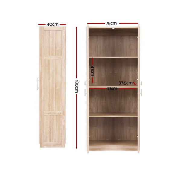 Artiss Buffet Sideboard Cupboard Cabinet Pantry Organiser Adjustable Shelves - RnR Galore