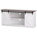 Artiss Buffet Sideboard Storage Cabinet Kitchen Cupboard Sliding Doors White - RnR Galore