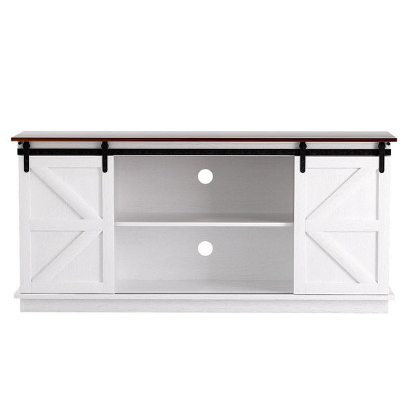 Artiss Buffet Sideboard Storage Cabinet Kitchen Cupboard Sliding Doors White - RnR Galore