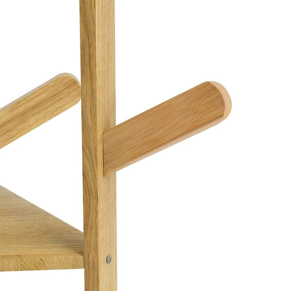 Artiss Clothes Rack Airer Coat Stand 9 Hooks Bamboo - RnR Galore