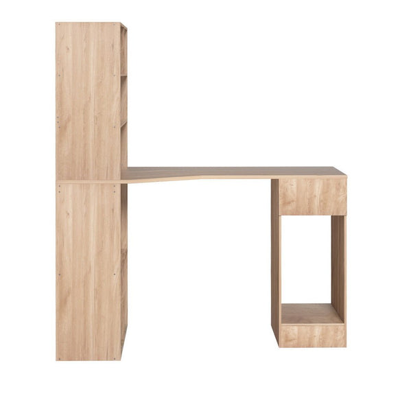 Artiss Computer Desk Bookshelf Drawer Cabinet Oak 120CM - RnR Galore