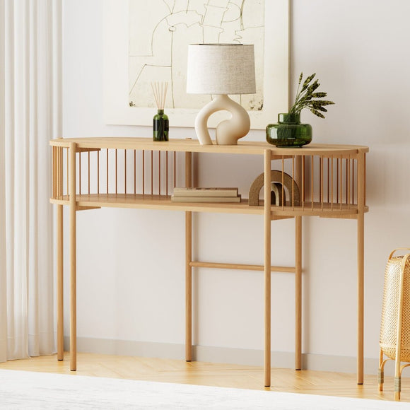Artiss Console Table 124CM Pine - RnR Galore
