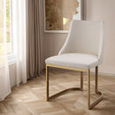 Artiss Dining Chairs Set of 2 Linen Fabric Frame Beige - RnR Galore