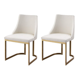 Artiss Dining Chairs Set of 2 Linen Fabric Frame Beige - RnR Galore
