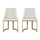 Artiss Dining Chairs Set of 2 Linen Fabric Frame Beige - RnR Galore