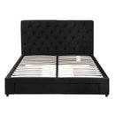 Artiss Double Bed Frame Storage Charging Station Upholstered 3 Drawers USB Type - C - RnR Galore