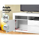Artiss Entertainment Unit TV Cabinet LED 160cm White Anna - RnR Galore