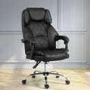 Artiss Executive Office Chair Leather Recliner Black - RnR Galore