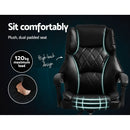 Artiss Executive Office Chair Leather Recliner Black - RnR Galore