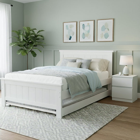 Artiss King Single Bed Frame and Bedside Table - RnR Galore