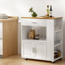 Artiss Kitchen Island Trolley Rolling Serving Cart - RnR Galore