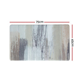 Artiss Kitchen Mat 45x75cm PVC Floor Rug Carpet Non - slip Lydia - RnR Galore