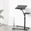 Artiss Laptop Desk Computer Table Height Adjustable Tiltable Mouse Board Black - RnR Galore