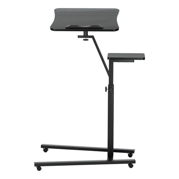Artiss Laptop Desk Computer Table Height Adjustable Tiltable Mouse Board Black - RnR Galore