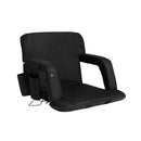 Artiss Lounge Sofa Bed With Armrest Heated Floor Recliner Futon Couch Folding Chair Cushion - RnR Galore