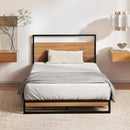 Artiss Metal Bed Frame King Single Size Beds Platform with Mattress - RnR Galore