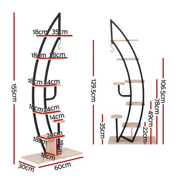 Artiss Plant Stand 6 Tier Ladder Corner Shelf - RnR Galore