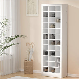 Artiss Shoe Rack 12 - tier 36 Pairs Storage White - RnR Galore