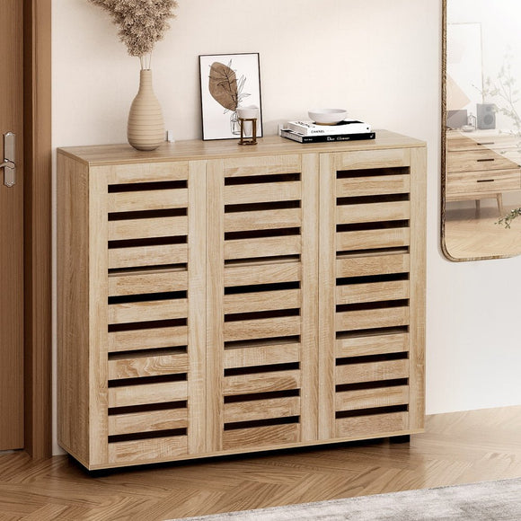 Artiss Shoe Rack Cabinet 30 Pairs Adjustable Shelf - RnR Galore