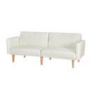 Artiss Sofa Bed Convertible Lounge 3 Seater Futon Couch Recliner Fabric Beige - RnR Galore