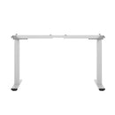Artiss Standing Desk Frame Only Dual Motor Motorised White - RnR Galore