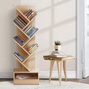 Artiss Tree Bookshelf 7 Tiers - ECHO Oak - RnR Galore
