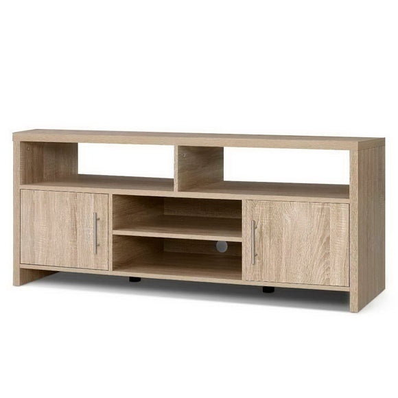 Artiss TV Cabinet Entertainment Unit 140cm Oak Ken - RnR Galore