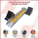 Athletics Starting Block for Sprint Training – Adjustable Track Running Equipment - RnR Galore