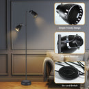 Audrey Floor Lamp - Black - RnR Galore