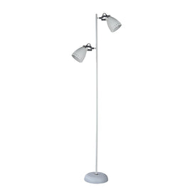 Audrey Floor Lamp - White - RnR Galore