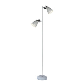 Audrey Floor Lamp - White - RnR Galore