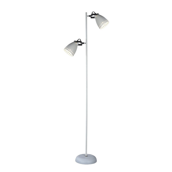 Audrey Floor Lamp - White - RnR Galore