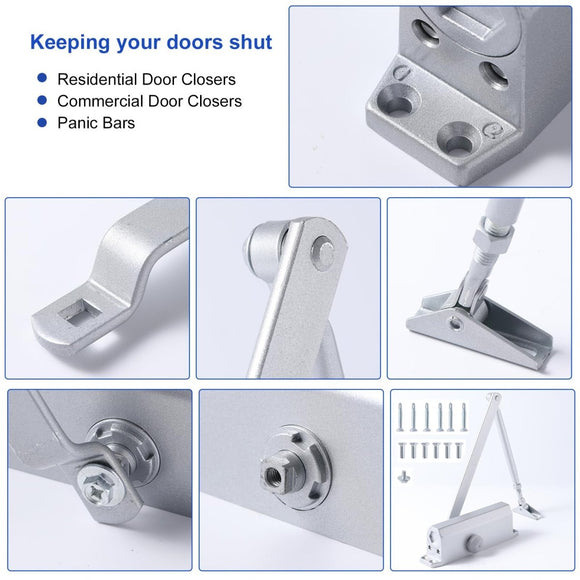 Auto Commercial Door Closers Hydraulic Door Closer for Home Commercial Door 45 - 60kg - RnR Galore