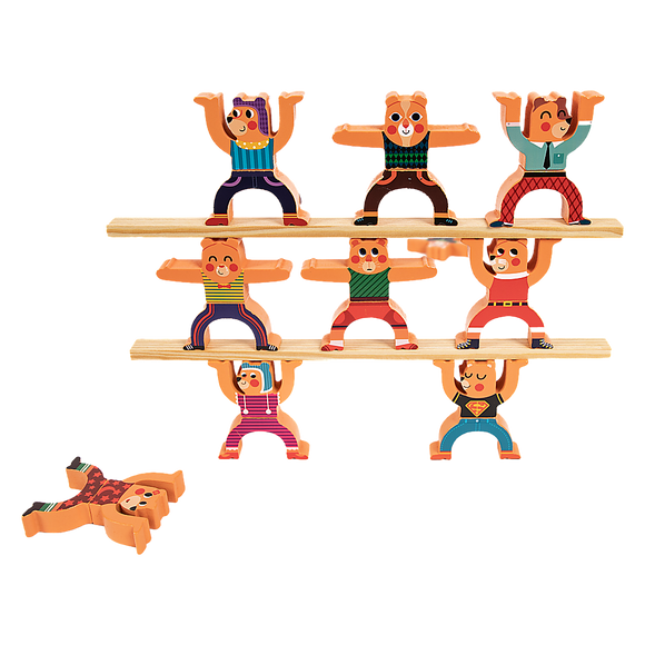 Balancing Stacking Blocks Educational Balance Wooden Acrobatic Toys Game - RnR Galore