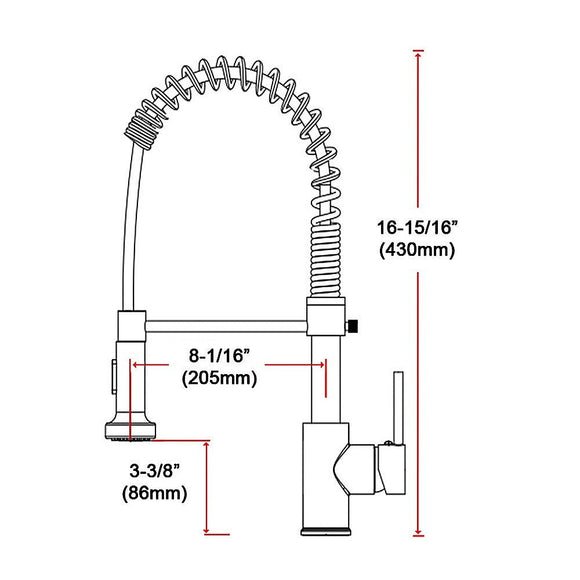 Basin Mixer Tap Faucet w/Extend - Kitchen Laundry Sink - RnR Galore