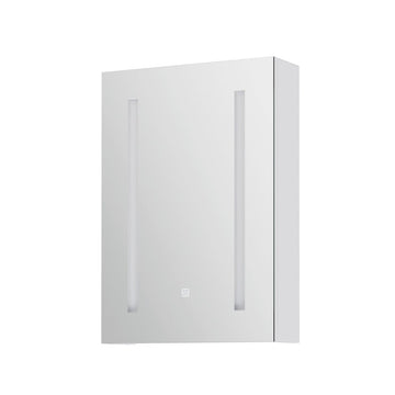 Bathroom Mirror Cabinet LED 500x720mm Medicine Wall Storage - RnR Galore