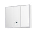 Bathroom Mirror Cabinet LED Light 900x720mm Medicine Wall Storage - RnR Galore