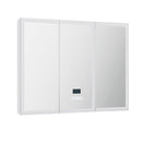 Bathroom Mirror Cabinet LED Light 900x720mm Medicine Wall Storage - RnR Galore