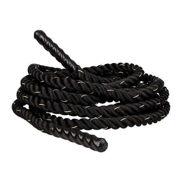 Battle Rope Dia 3.8cm x 9M length Poly Exercise Workout Strength Training - RnR Galore