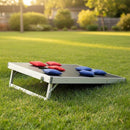Bean Bag Toss Cornhole Game Set Aluminium Frame Portable Design - RnR Galore