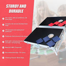Bean Bag Toss Cornhole Game Set Aluminium Frame Portable Design - RnR Galore