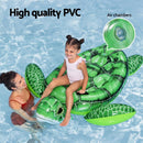 Bestway Float Turtle Rider Inflatable Ride On Floating Pool Lounger 153x140CM - RnR Galore
