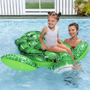 Bestway Float Turtle Rider Inflatable Ride On Floating Pool Lounger 153x140CM - RnR Galore