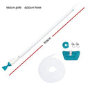 Bestway Pool Cleaner 2 Cleaning Heads Vacuum 6m Hose 1.9m Aluminium Pole - RnR Galore