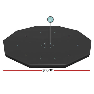 Bestway Pool Cover Fits 3.05m Round Above Ground Swimming Pool PVC Blanket - RnR Galore