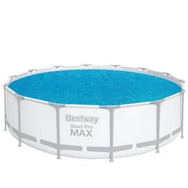 Bestway Pool Cover Solar Fits 4.17m Round Above Ground Swimming Pool Blanket - RnR Galore
