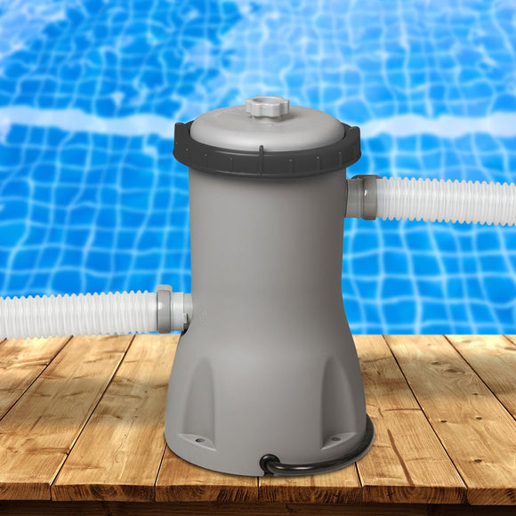 Bestway Pool Pump Cartridge Filter 800GPH 3028L/H Flowclear Filters Cleaner - RnR Galore