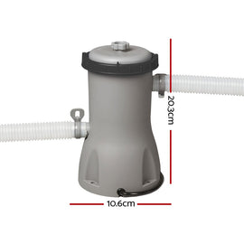 Bestway Pool Pump Cartridge Filter 800GPH 3028L/H Flowclear Filters Cleaner - RnR Galore